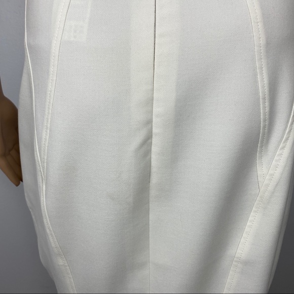 VERSACE COLLECTION WHITE PENCIL SKIRT - Picture 9 of 10